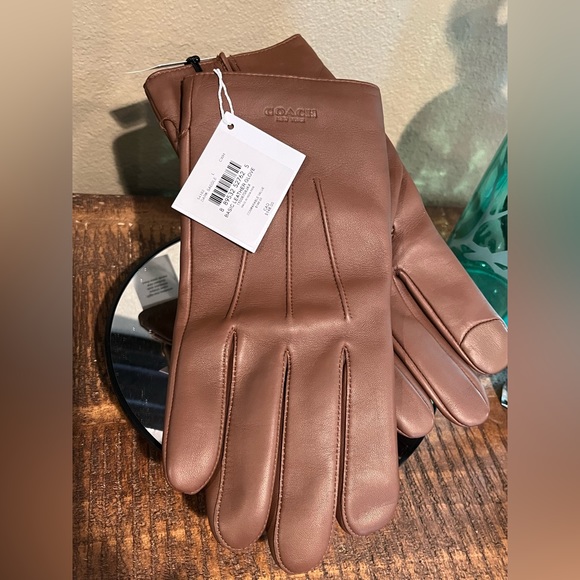 Coach Accessories Mens Coach Leather Gloves New Poshmark